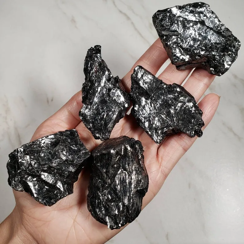 Genuine Elite Noble Silver Shungite
