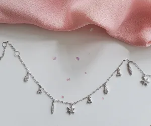 Glitter Charm Bracelet