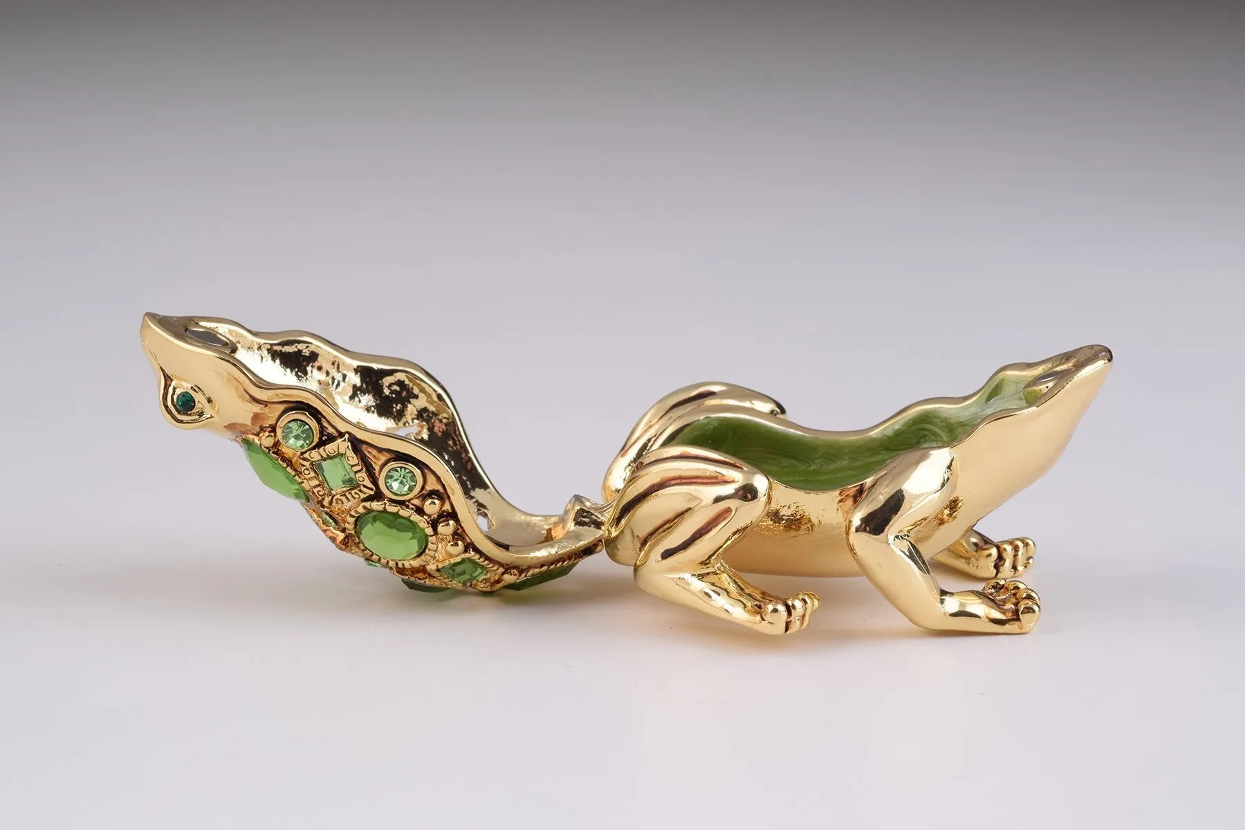 Gold and Green Frog