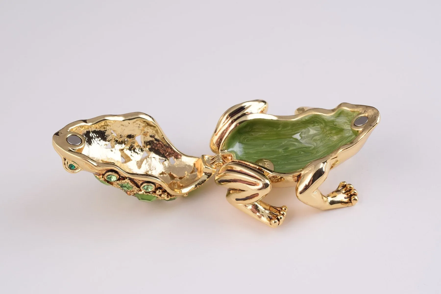 Gold and Green Frog