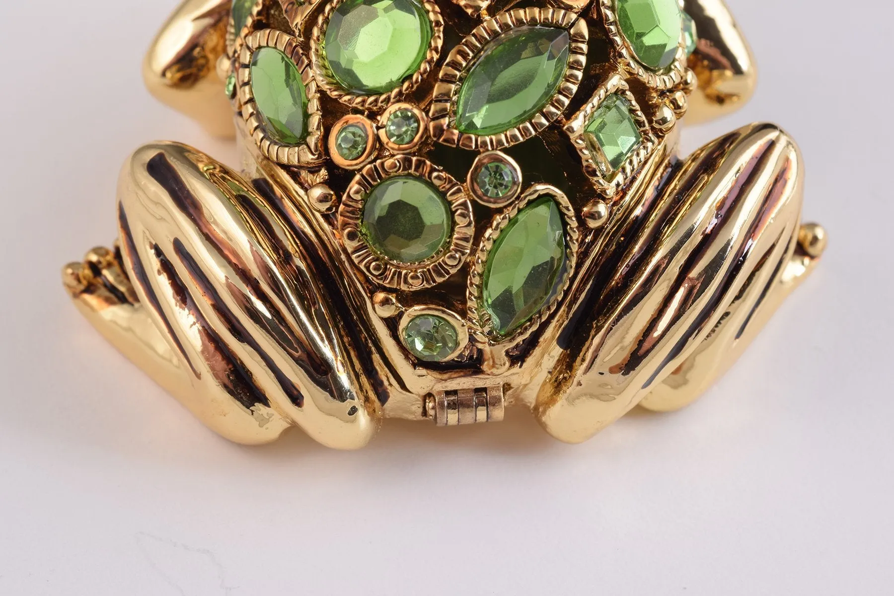 Gold and Green Frog