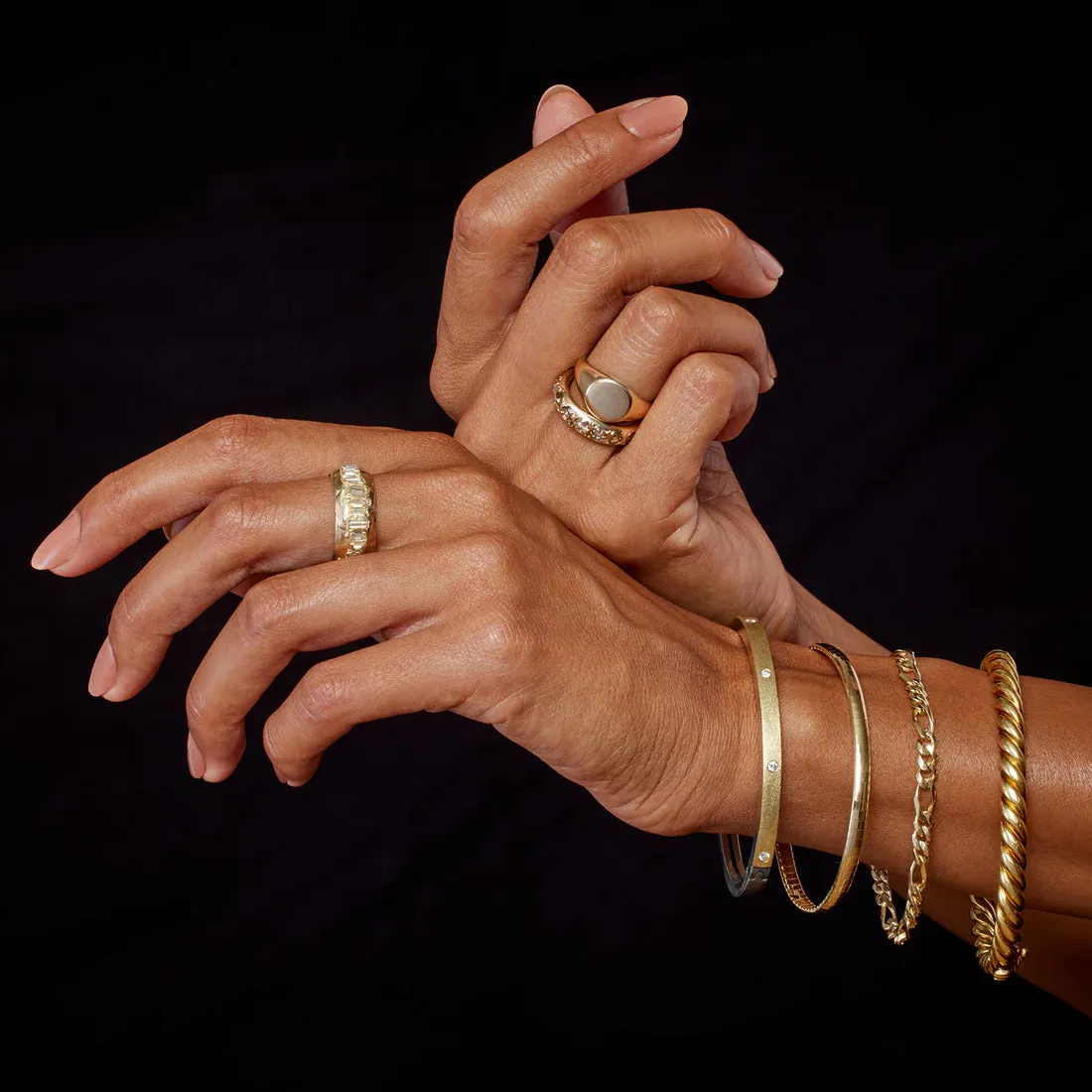 Gold Olly Bangle