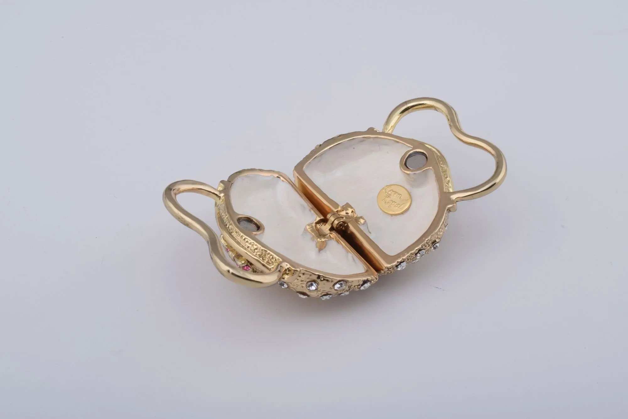 Golden Woman Purse Box