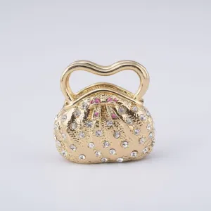 Golden Woman Purse Box