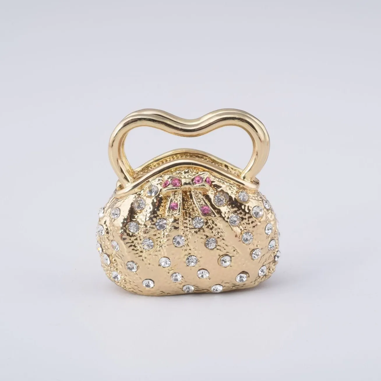 Golden Woman Purse Box