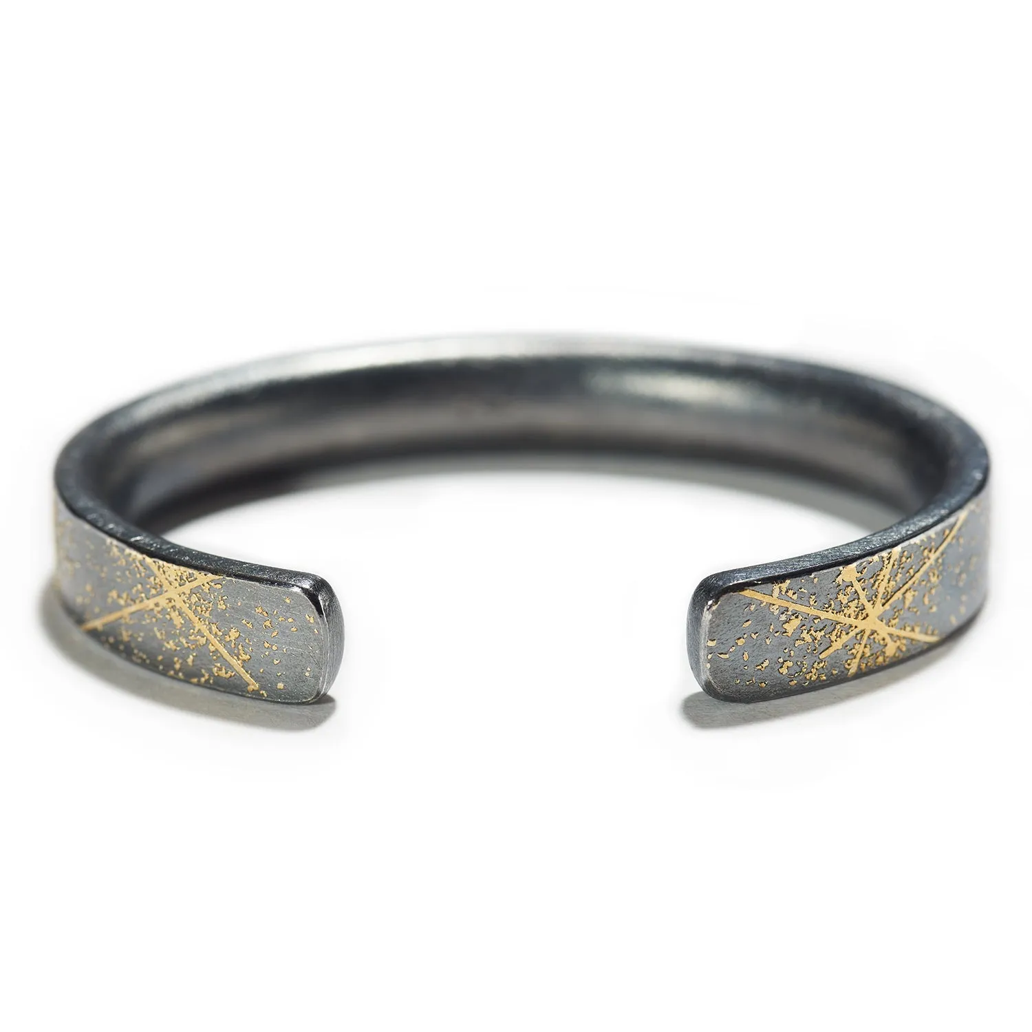 Green Diamond Cuff Bracelet