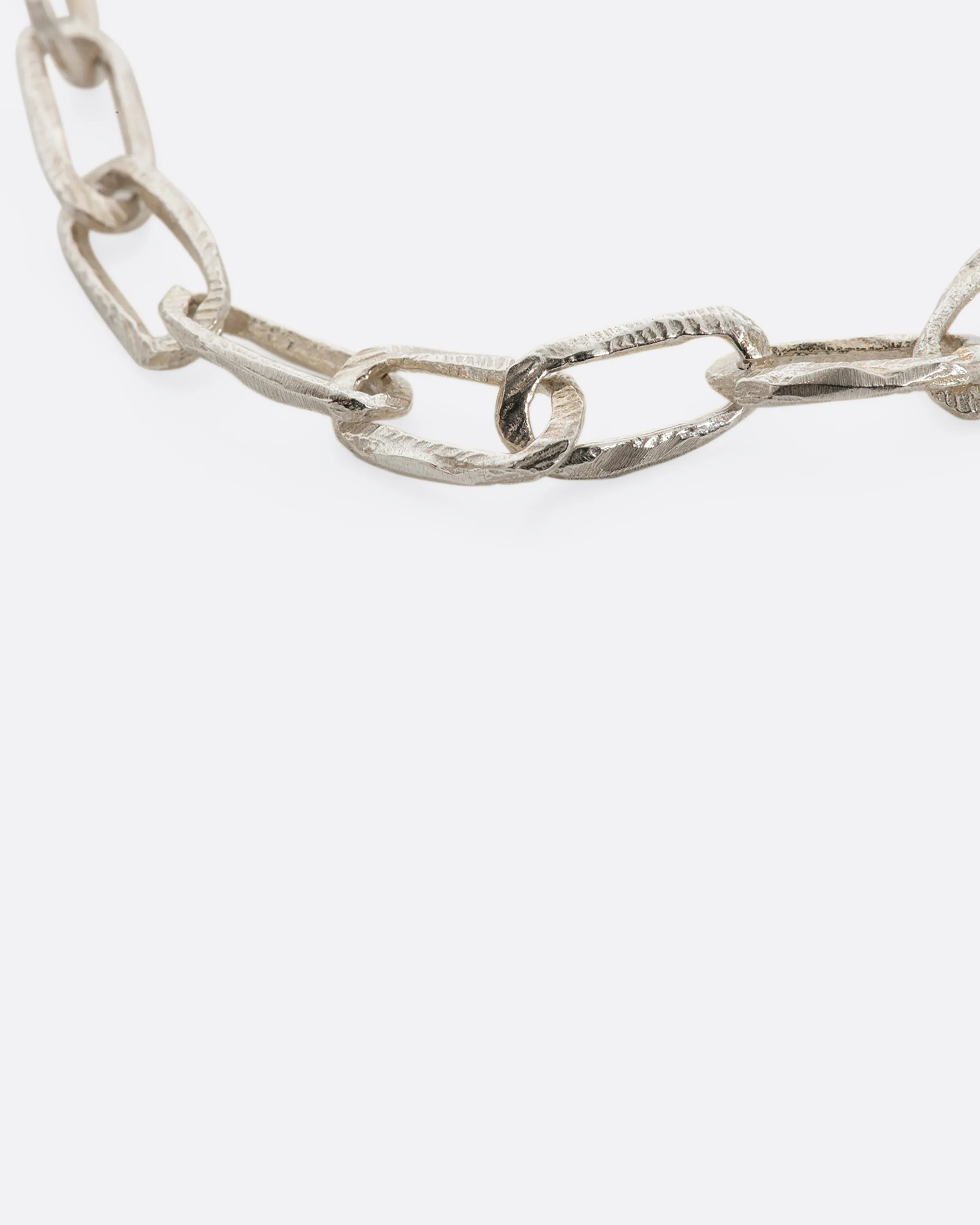 Hand Carved Link Bracelet