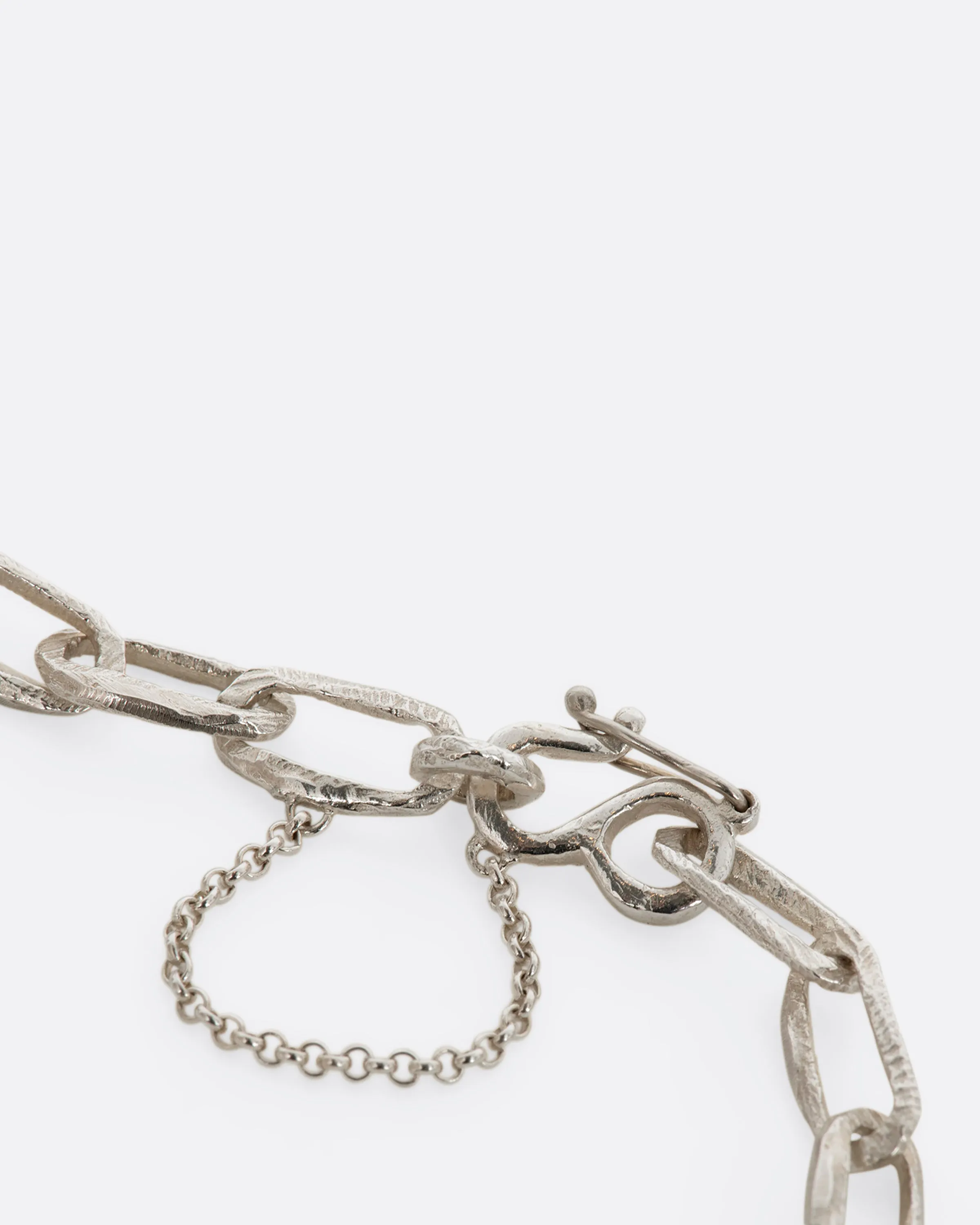 Hand Carved Link Bracelet
