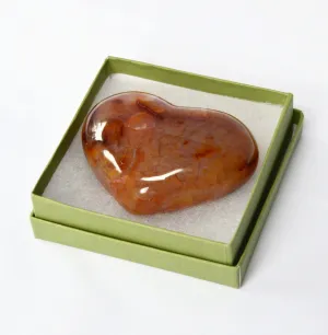 Healing Carnelian Heart
