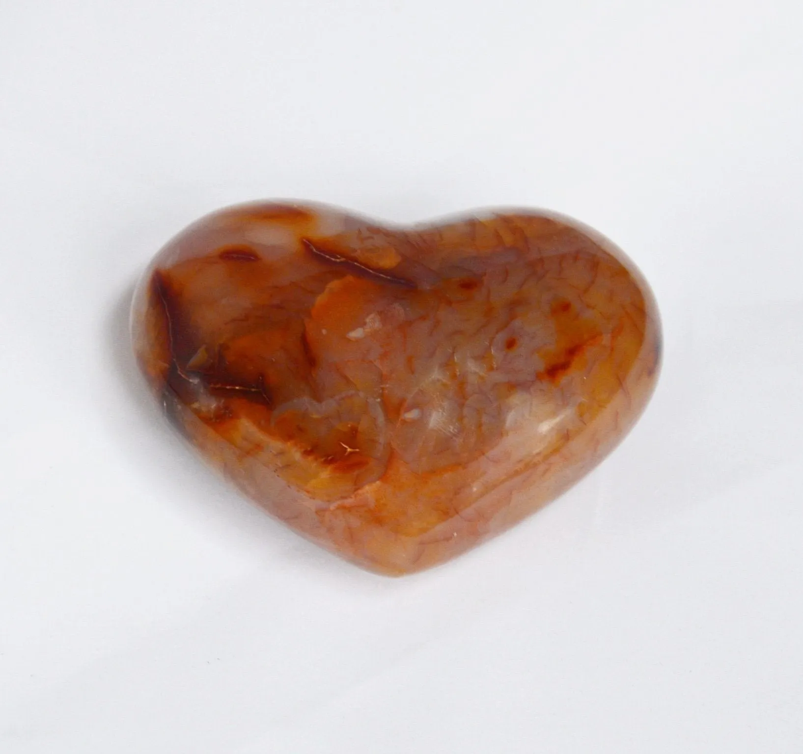 Healing Carnelian Heart