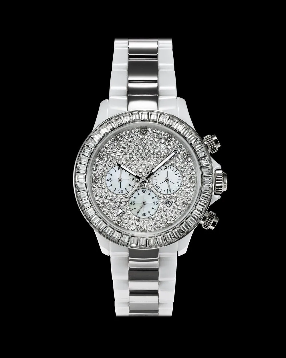 HEAVY METAL CERAMIC WHITE WITH STONES