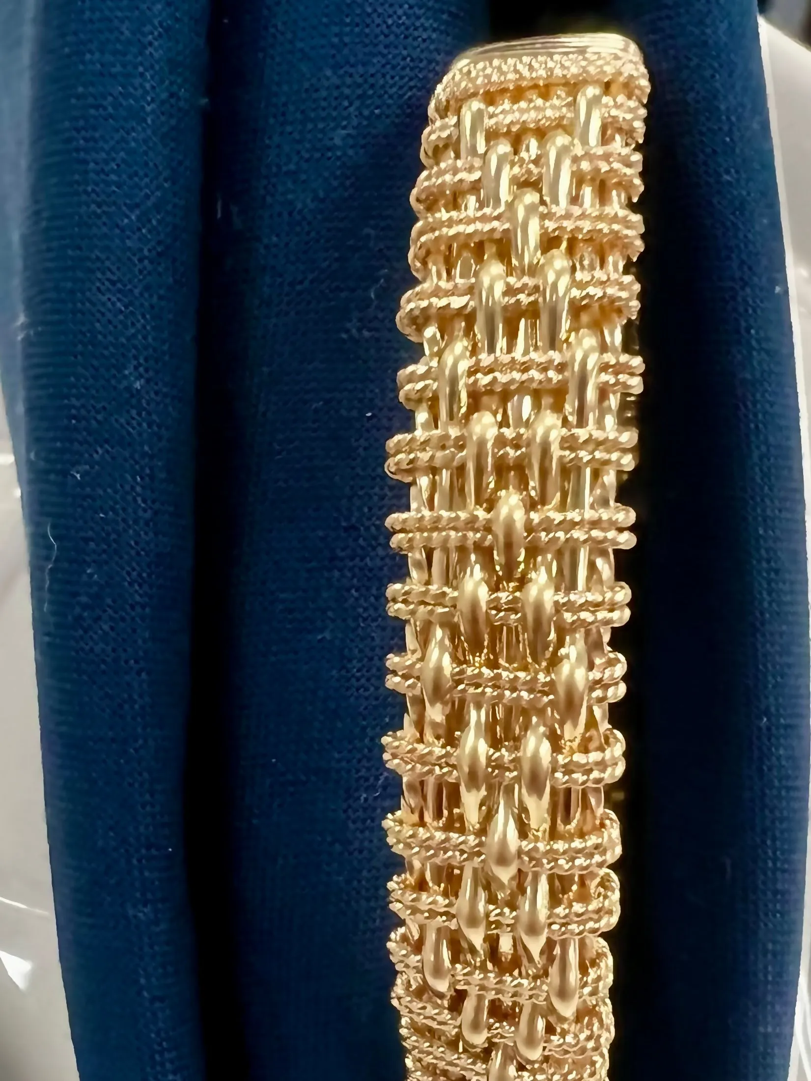 Hidden Gem Gold Bracelet by Ronaldo