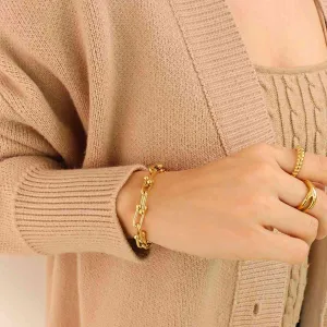 Iconic Link Titanium Chain Bracelet