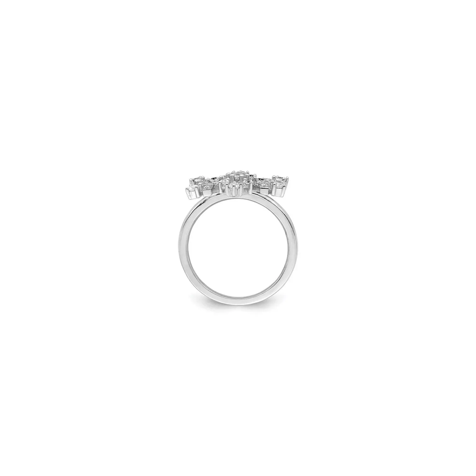 Icy Snowflake Ring (Silver)