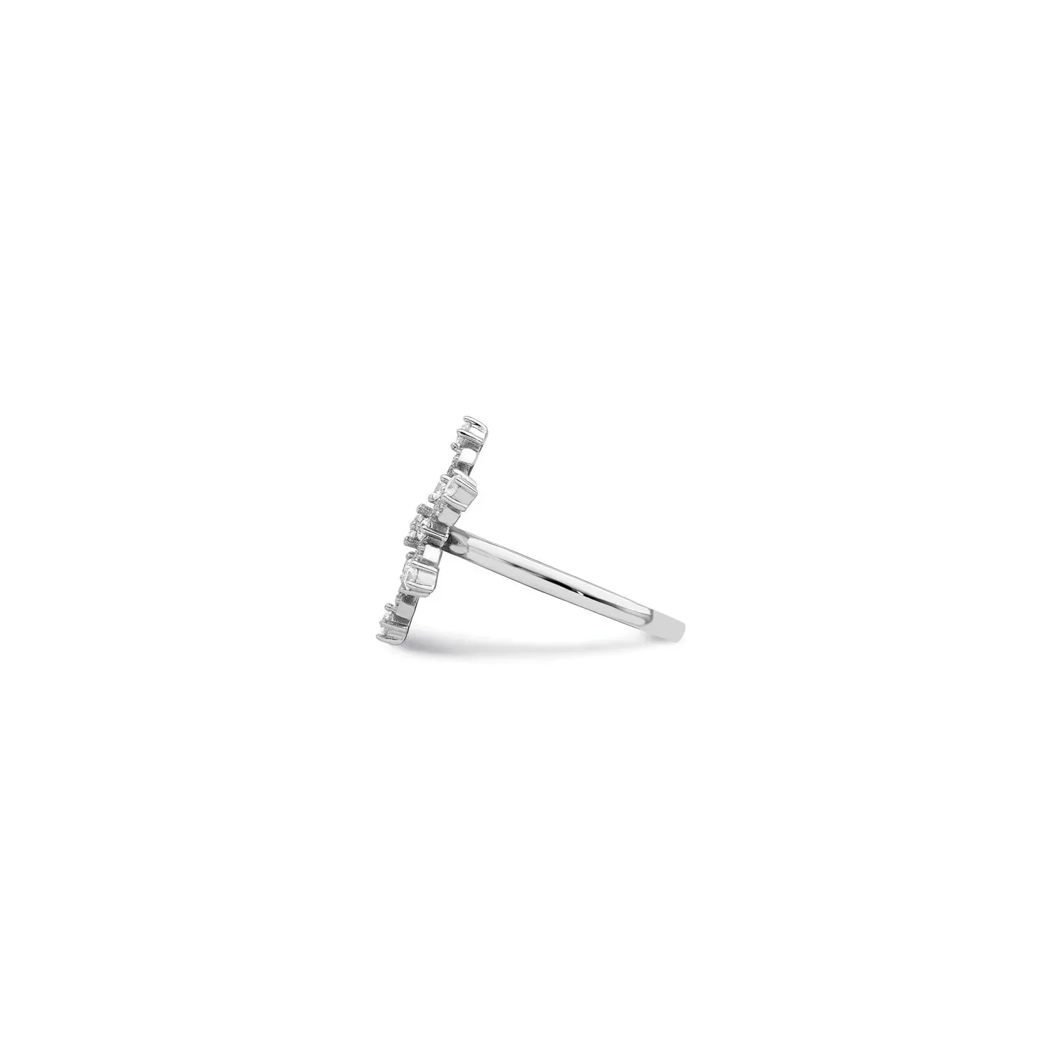Icy Snowflake Ring (Silver)