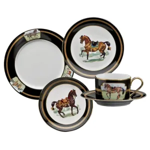 Imperial Horse 5-Piece Place Setting - Julie Wear Tableware