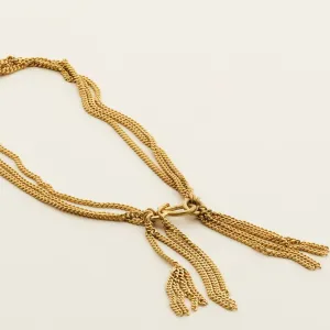 IN CHAIN ​​ANKLE CHAIN ​​- gold-plated silver