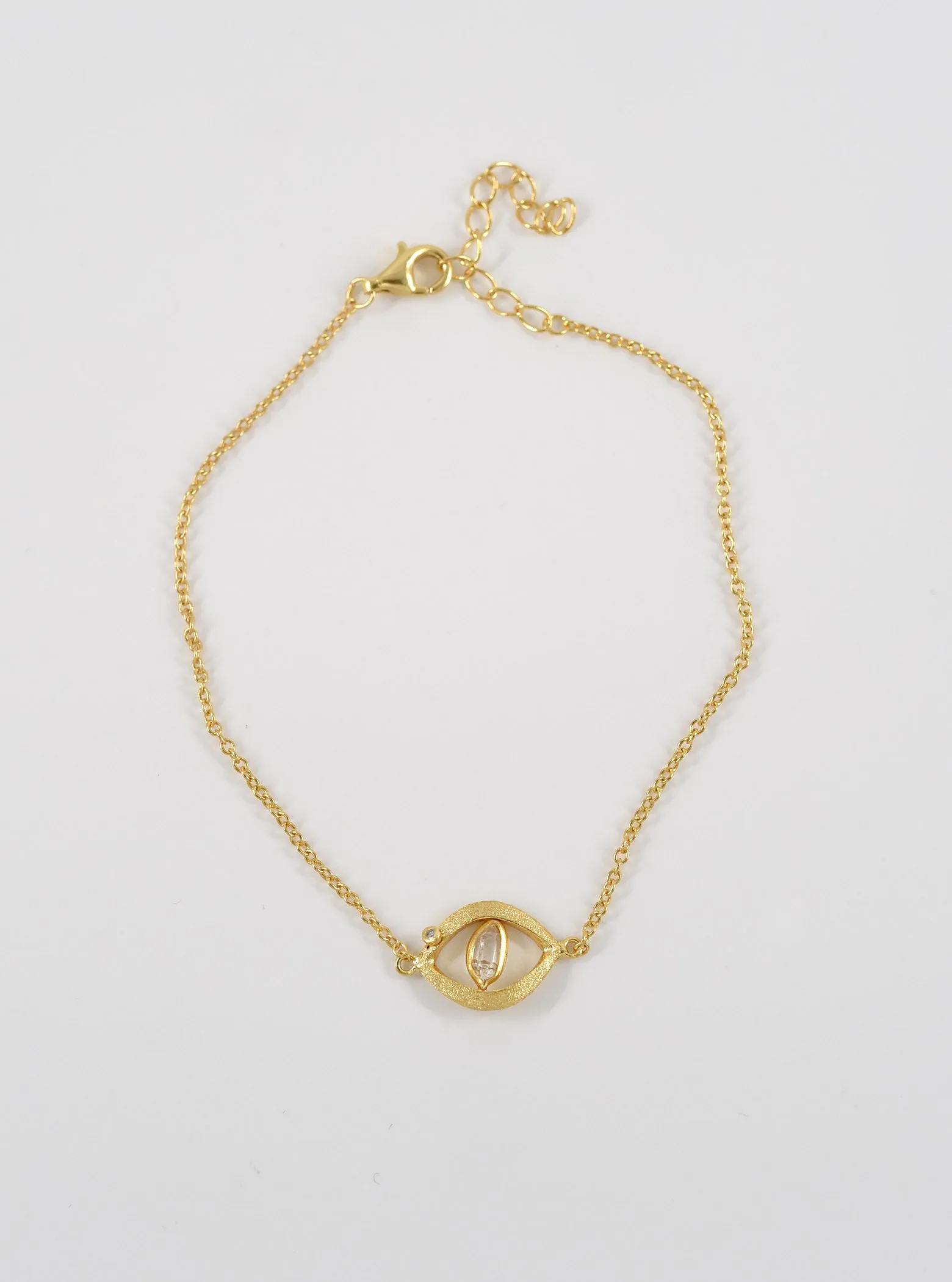 Inner Wisdom Herkimer Eye Bracelect