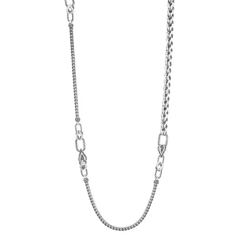 John Hardy Asli Classic Chain Link Transformable Necklace