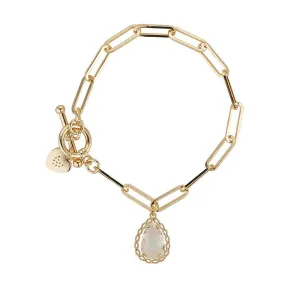 Knight and Day Adeline Clear Crystal Bracelet P454BPL