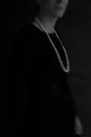 Long Baroque Pearl Necklace