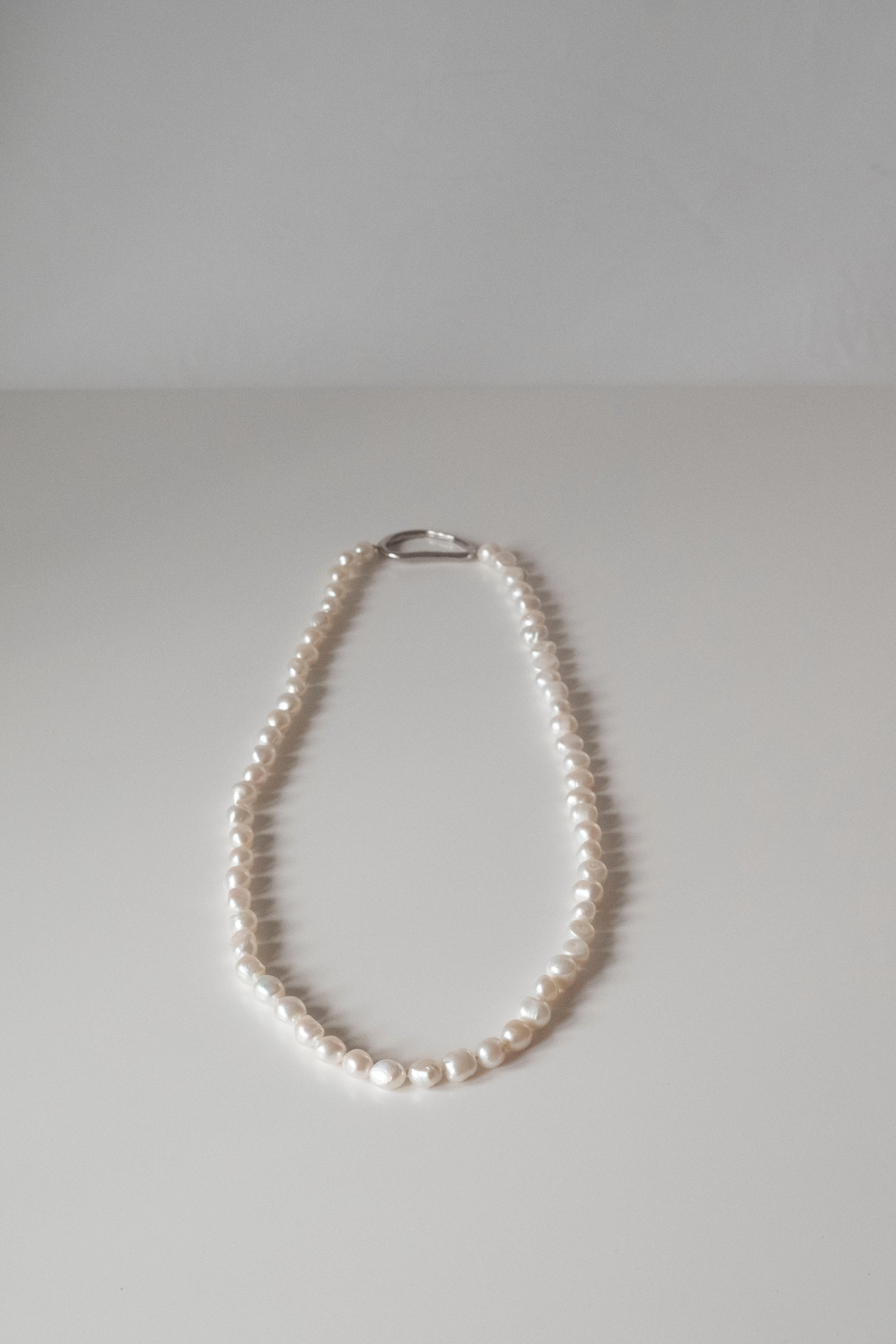 Long Baroque Pearl Necklace