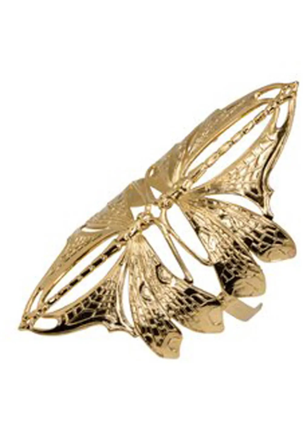 Lotta Djossou Paris Double Dragonfly Bracelet Gold