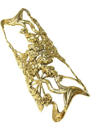 Lotta Djossou Paris Double Tree Bracelet Gold