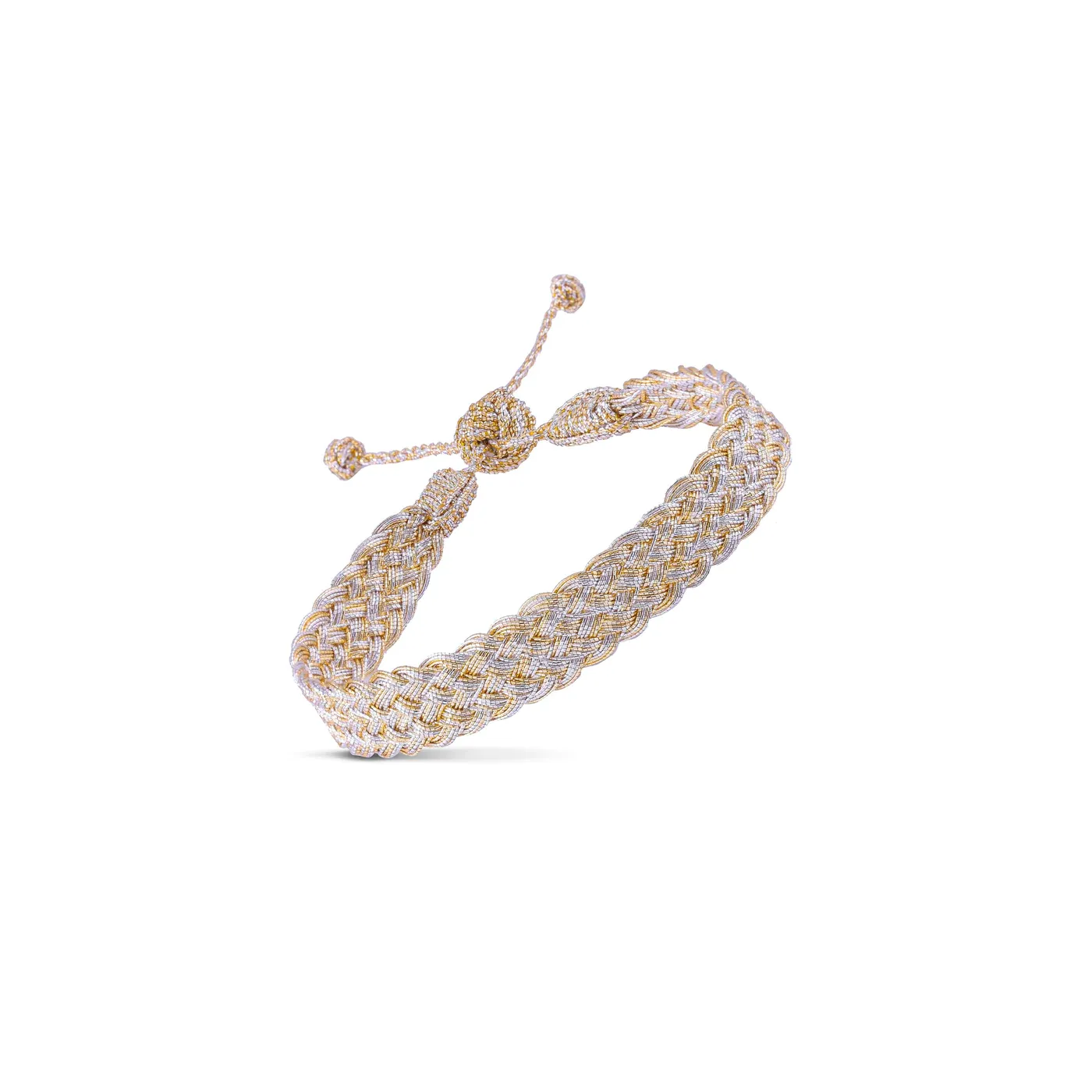 MAA&Yuml;AZ - Box Bracelet in Silver and Gold