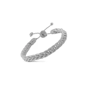 MAA&Yuml;AZ - Braided Bracelet in Silver