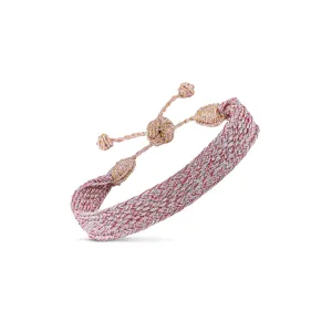 MAA&Yuml;AZ - Izy n&deg;1 Bracelet in Rose Gold and Red Brick