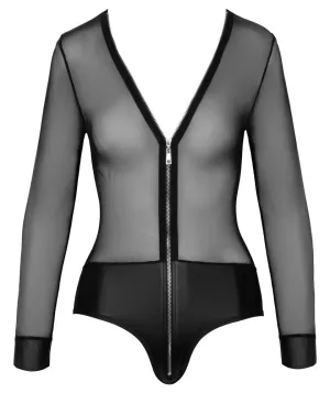 Matt Pantie Zipper Body