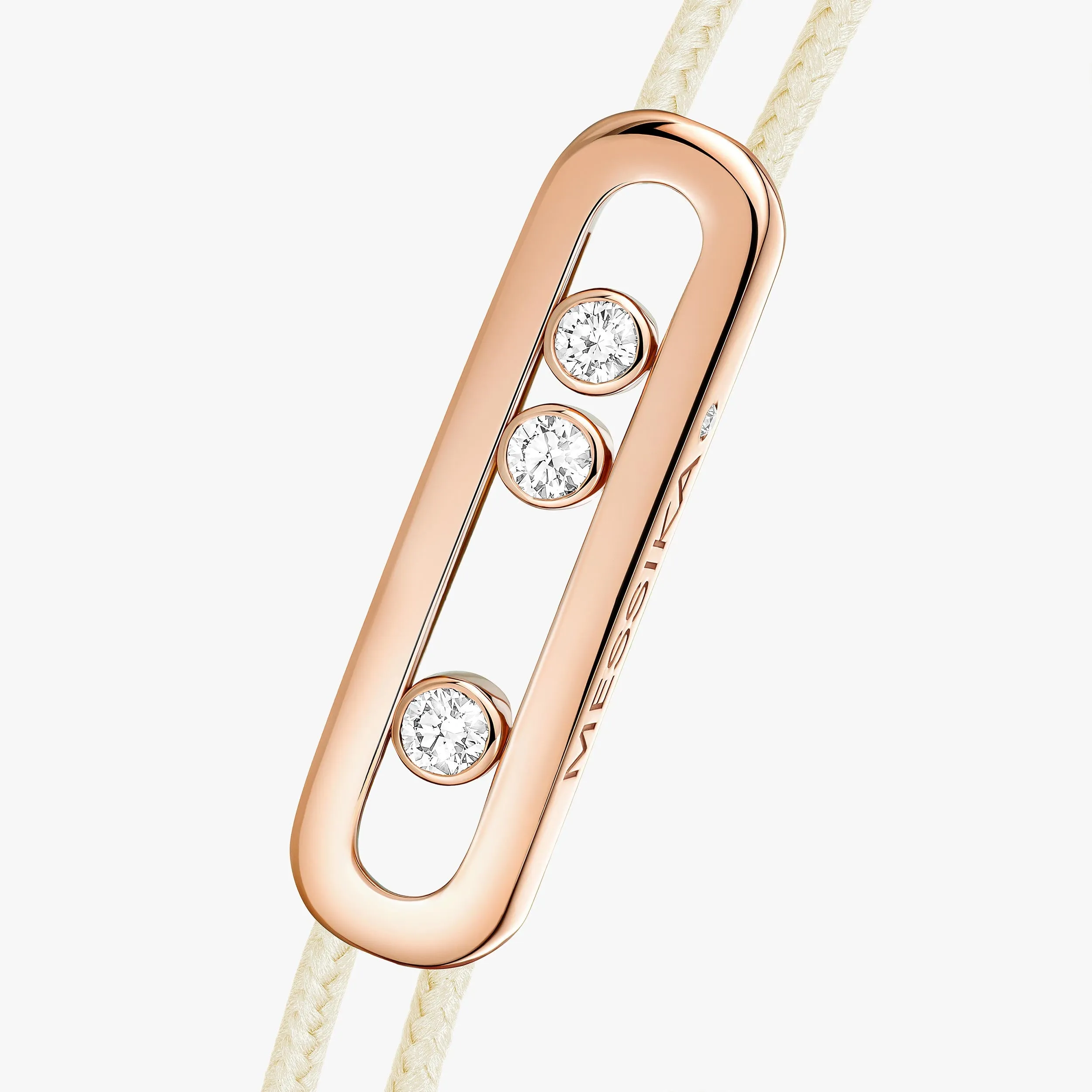 MESSIKA CARE(S) CREAM CORD BRACELET