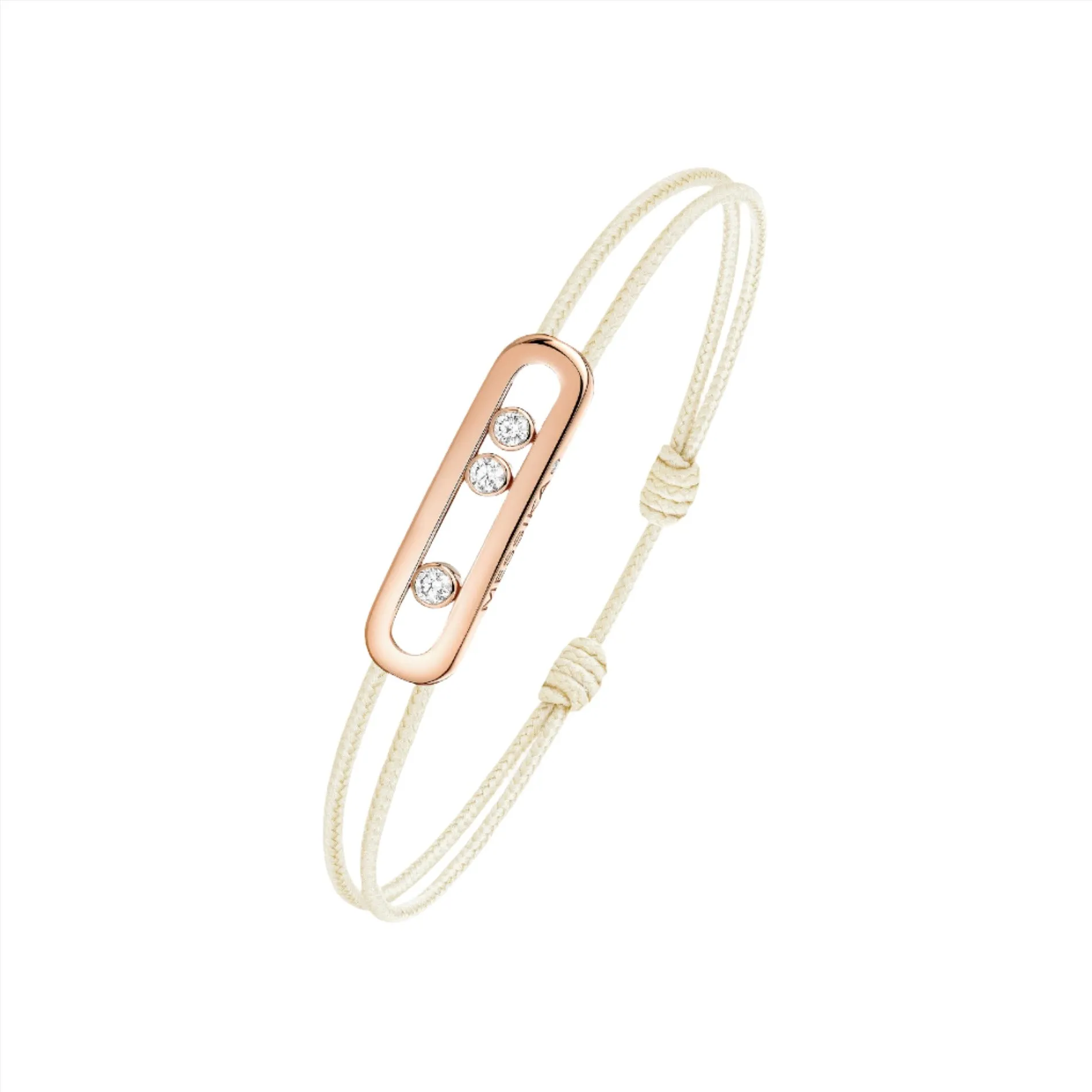 MESSIKA CARE(S) CREAM CORD BRACELET