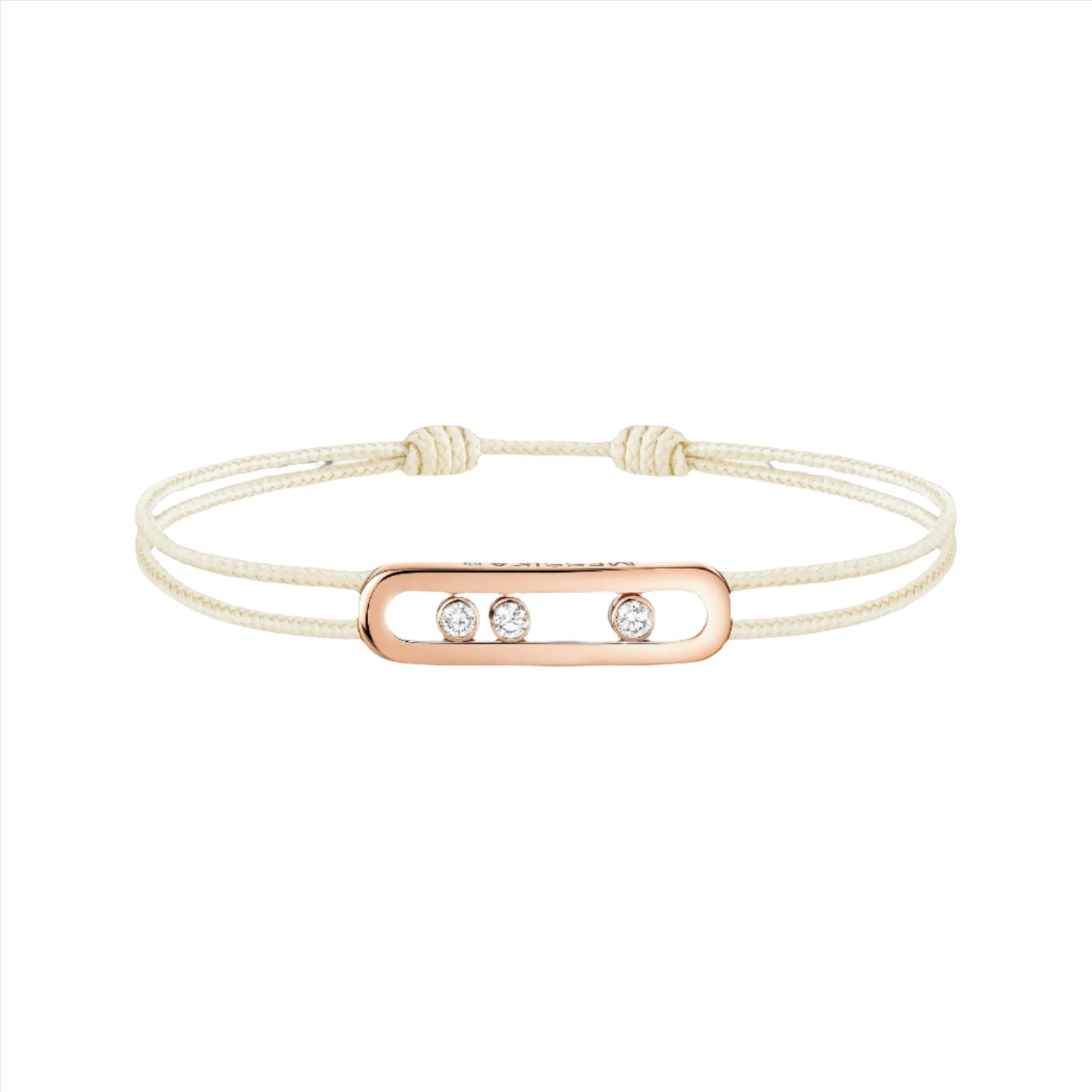 MESSIKA CARE(S) CREAM CORD BRACELET