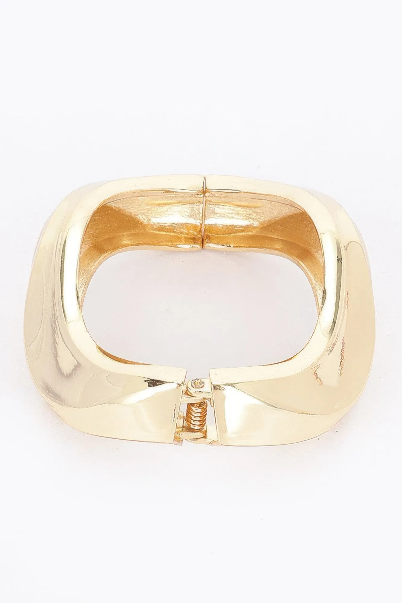 Metal Spring Hinge Bracelet