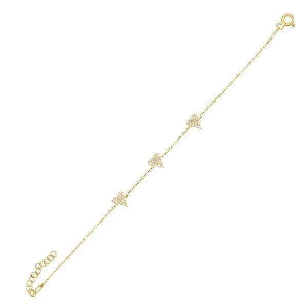 Mini Hearts Bracelet