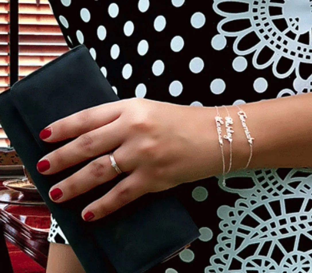 Mini Nameplate Bracelet