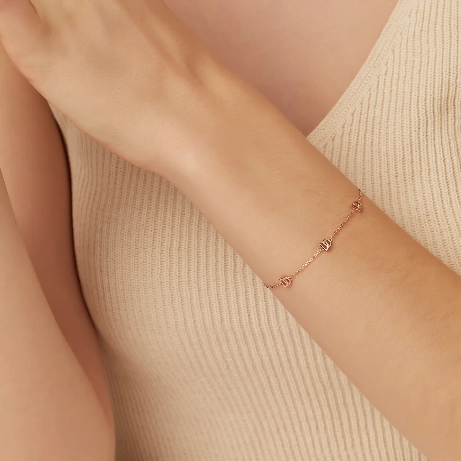 Miss. Doux Gold Bracelet JDRBR4S25XX