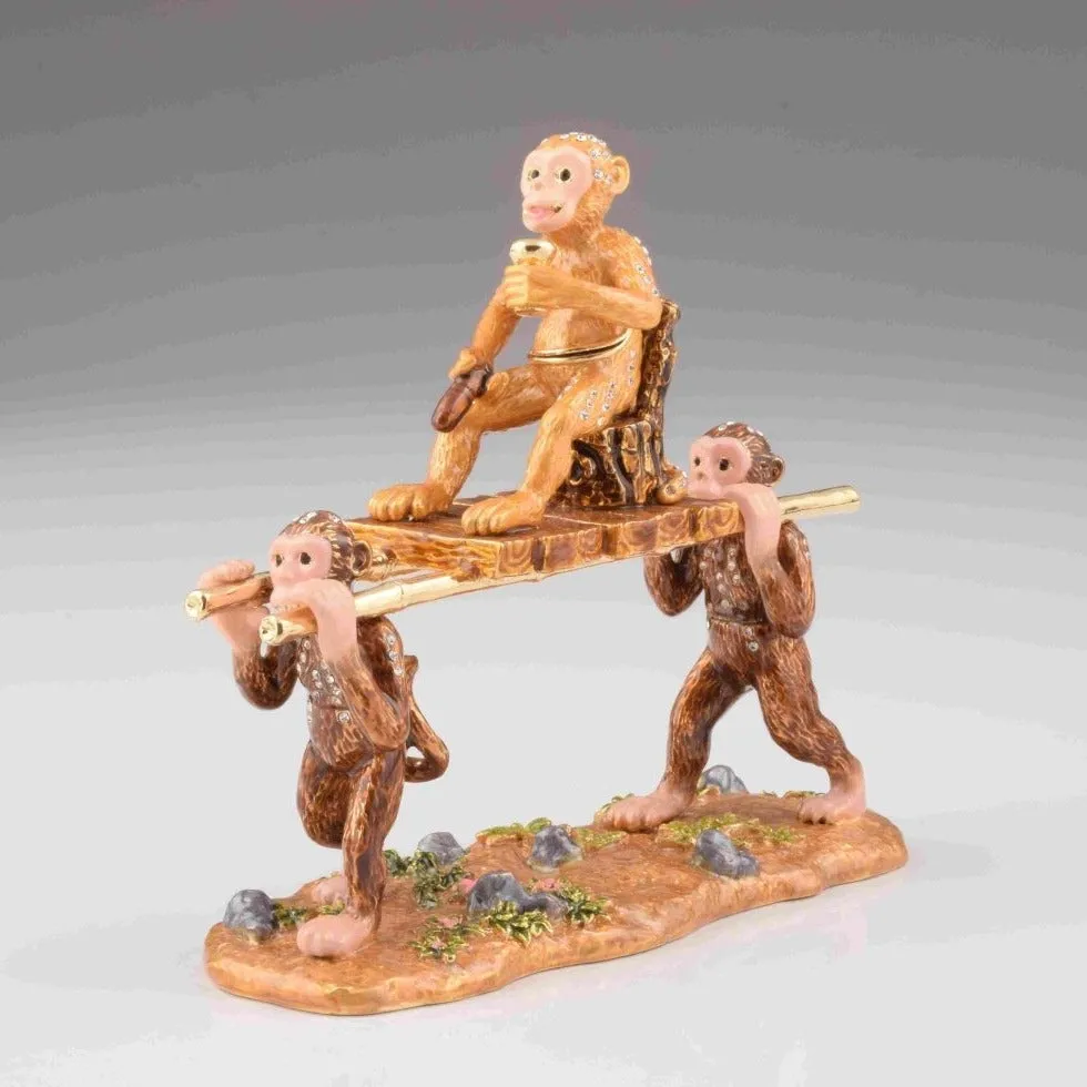 Monkeys Carrying Monkey King
