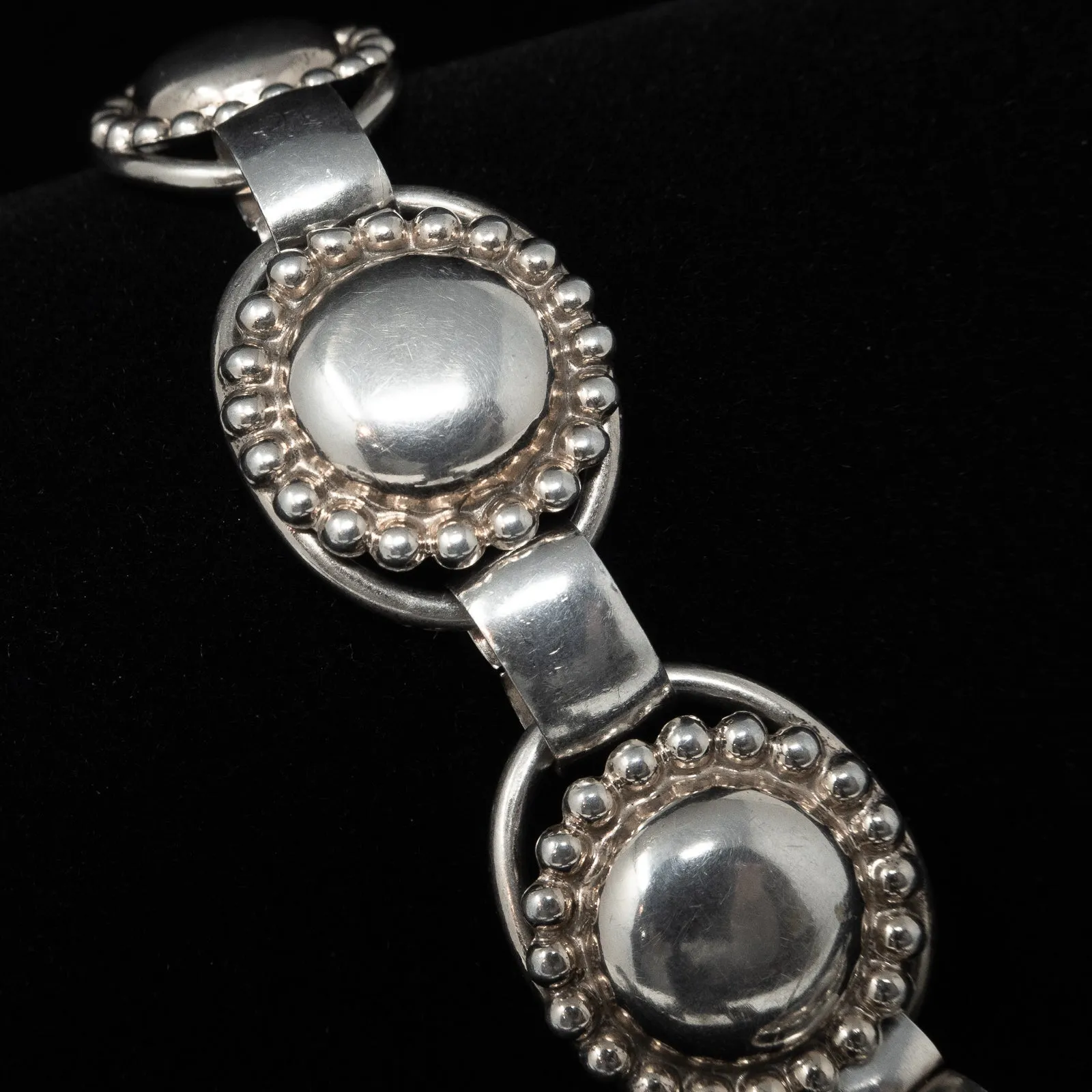 Napier Domed Sterling Silver Bracelet