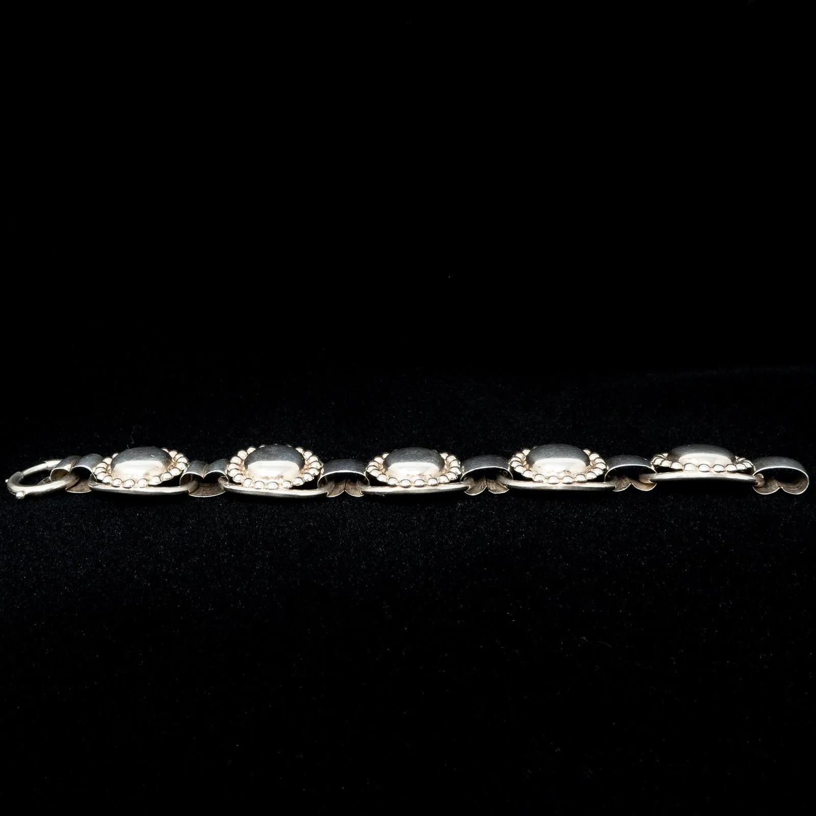 Napier Domed Sterling Silver Bracelet
