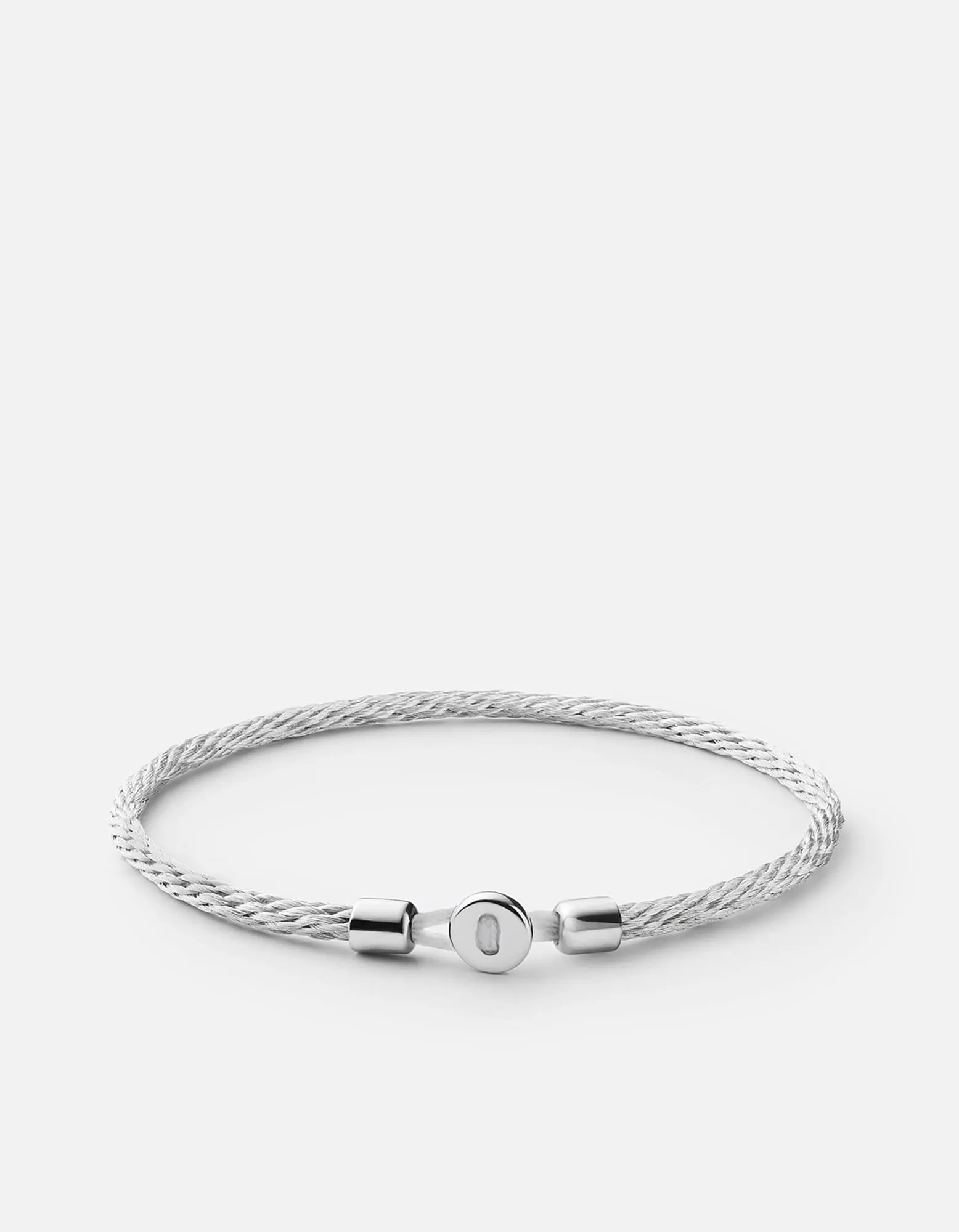 Nexus Cable Bracelet, Sterling Silver