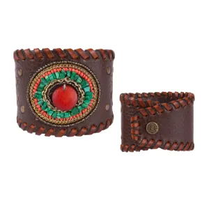 Noble Bracelet - Horizon Cuff Adobe Orange
