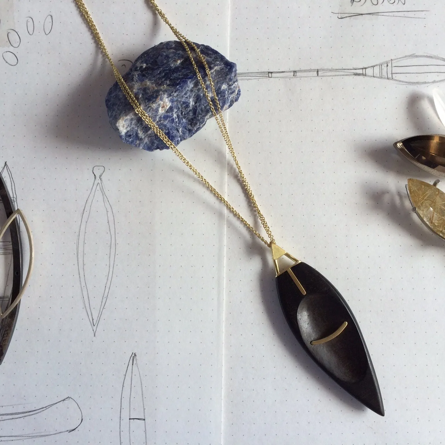 Noble Canoe Necklace