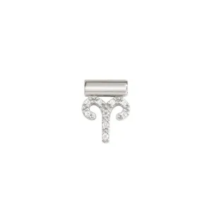 Nomination SeiMia Charm, Aries, Cubic Zirconia, Silver
