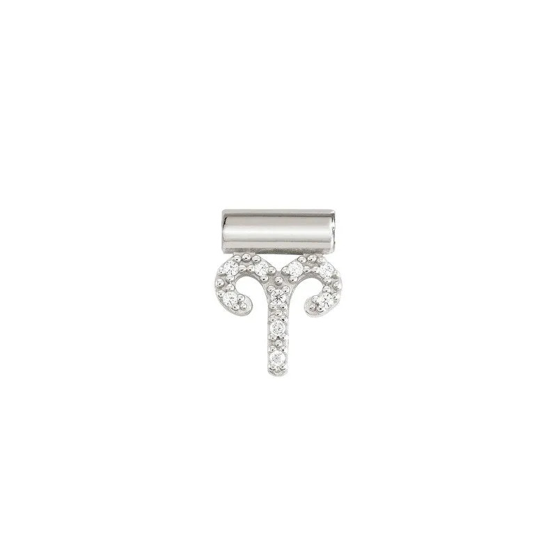 Nomination SeiMia Charm, Aries, Cubic Zirconia, Silver