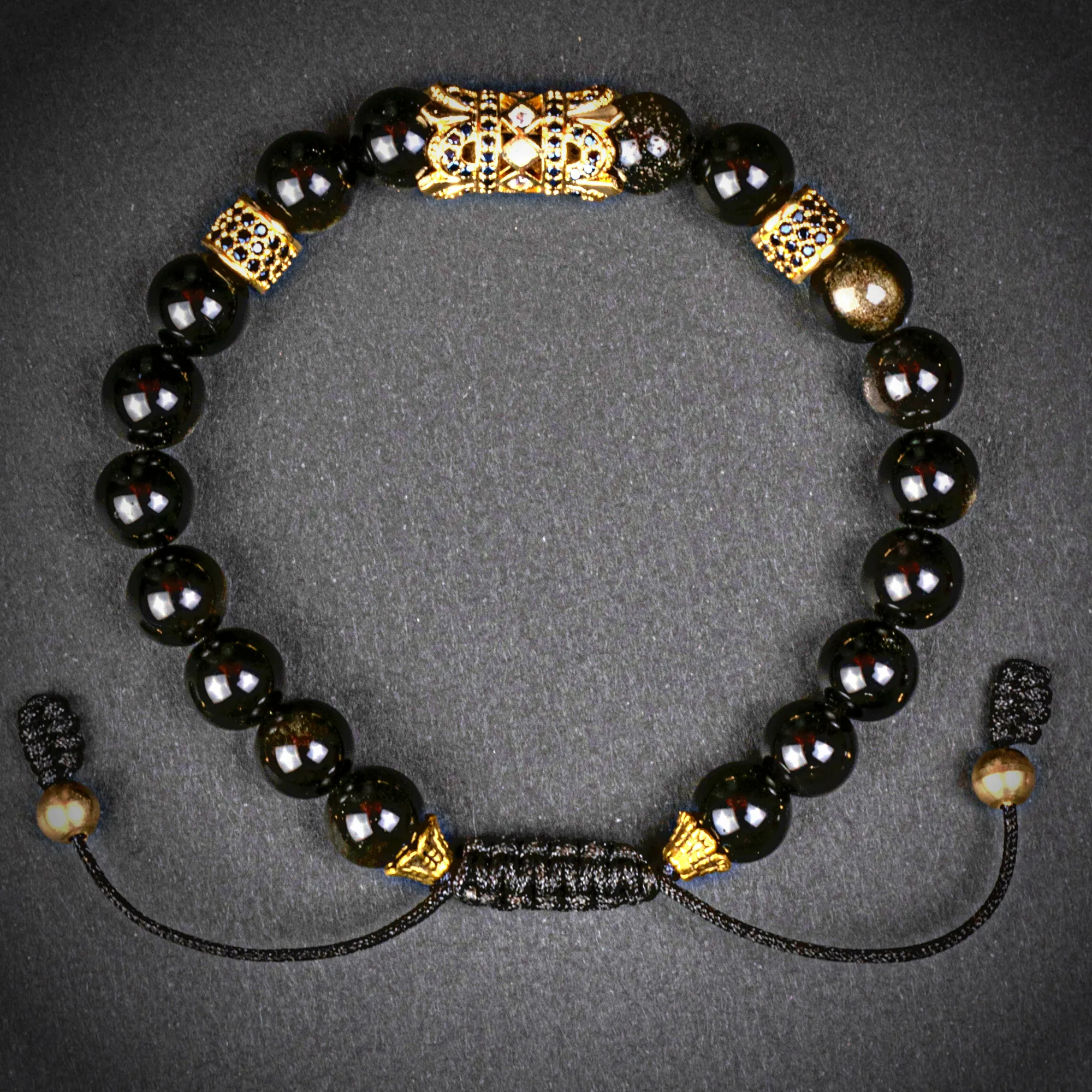 Obsidian Negativity Blocking Bracelet