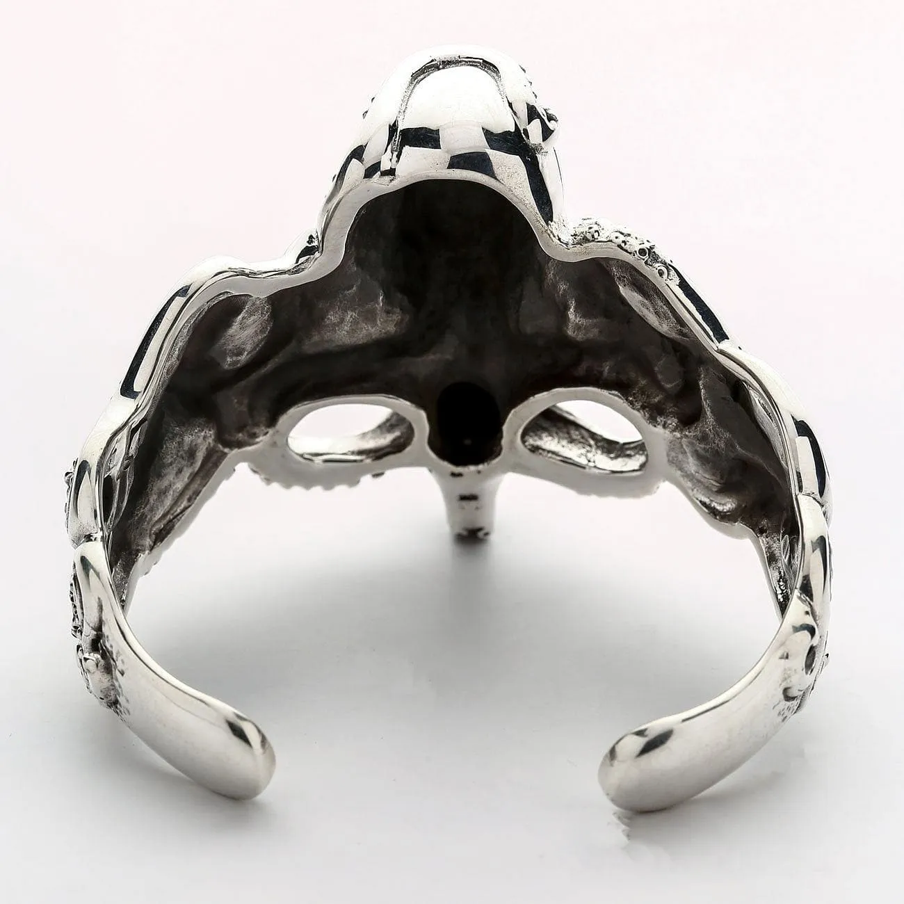 Octopus Sterling Silver Men's Cuff Bracelet