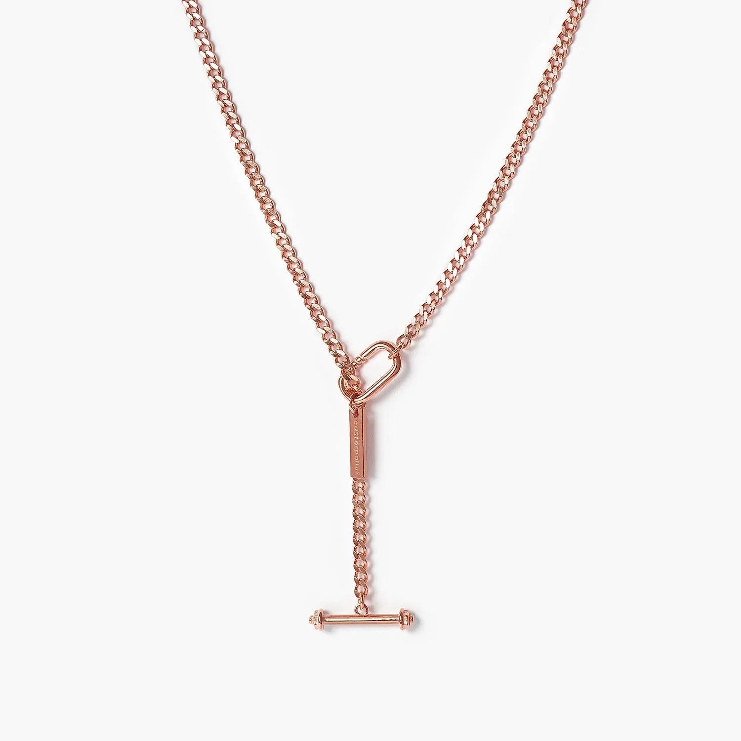 OI buckle Cuban Curb Chain Necklace